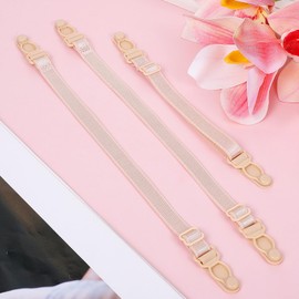 6 PCS Bra Strap Holders for Slipping Women's Bra Strap Clips Adjustable Elastic Bras Straps Non-slip Keep Bras Straps in Place