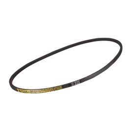 Kozelo O-850 V-belt [850 mm length x 10 mm width x 6 mm thickness] rubber drive belt for power transmission, black