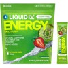 Liquid I.V.® Hydration Multiplier Sugar Free + Energy - Strawberry Kiwi | Electrolyte Powder Drink Mix | 1 Pack (14 Servings)
