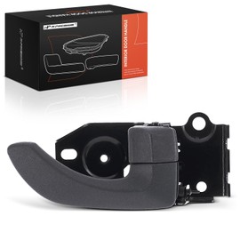 A-Premium Front Right Passenger Side Interior Door Handle Compatible with Hyundai Santa Fe 2001 2002 2003, Gray, Replace# 8262026000SF