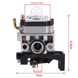 GX25 Carburetor Kit, Mechanical Carburetor, Carburetor Replaces Honda GX25 GX35 16100-Z0H-825, 16100-Z0H-053, Replacement Carburetor Parts, Fuel Hose Carburetor Carburetor Replacement Part Kit