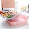 Kai Xin Topper Lunch Box Porta Viandas 3 Divisiones Rosa,azul,
