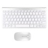 Smart Wireless Keyboard Mouse Kit Silent LED Indicator Waterproof Power