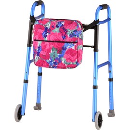 NOVA Medical Products Walker Bag Folding, English Garden