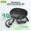 Audífonos Htc Ne19 Ai Audifonos Traductores Bluetooth 5.4 Color Negro