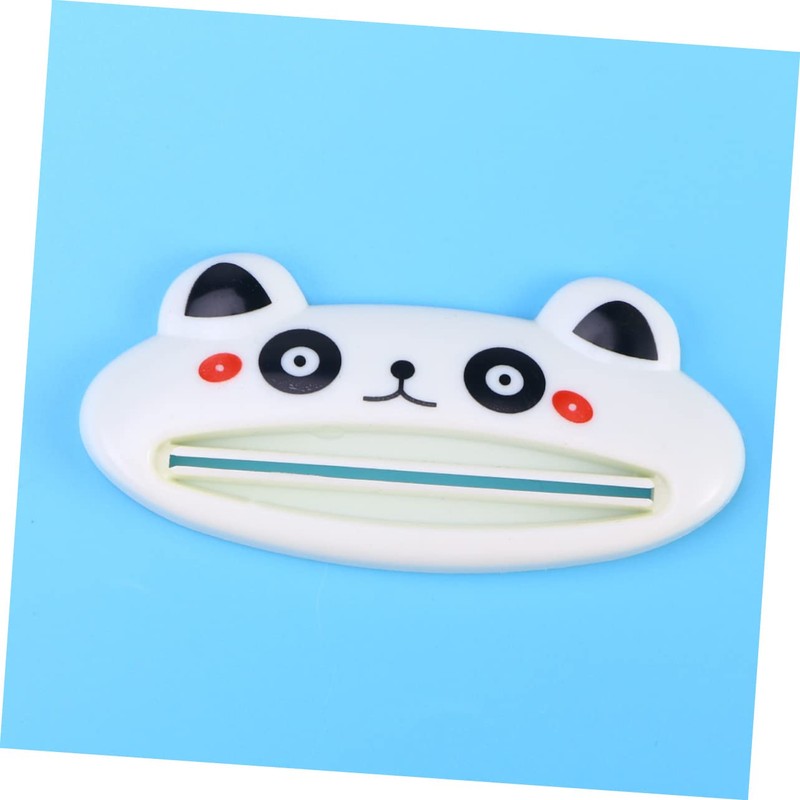 ORFOFE 5pcs Toothpaste Tube Squeezer Panda Shape Squeeze Toothpaste Effortlessly