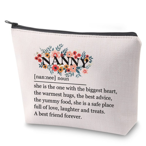 Nanny Definition Cosmetic Bag Nanny Survival Kit Nanny Appreciation Gift
