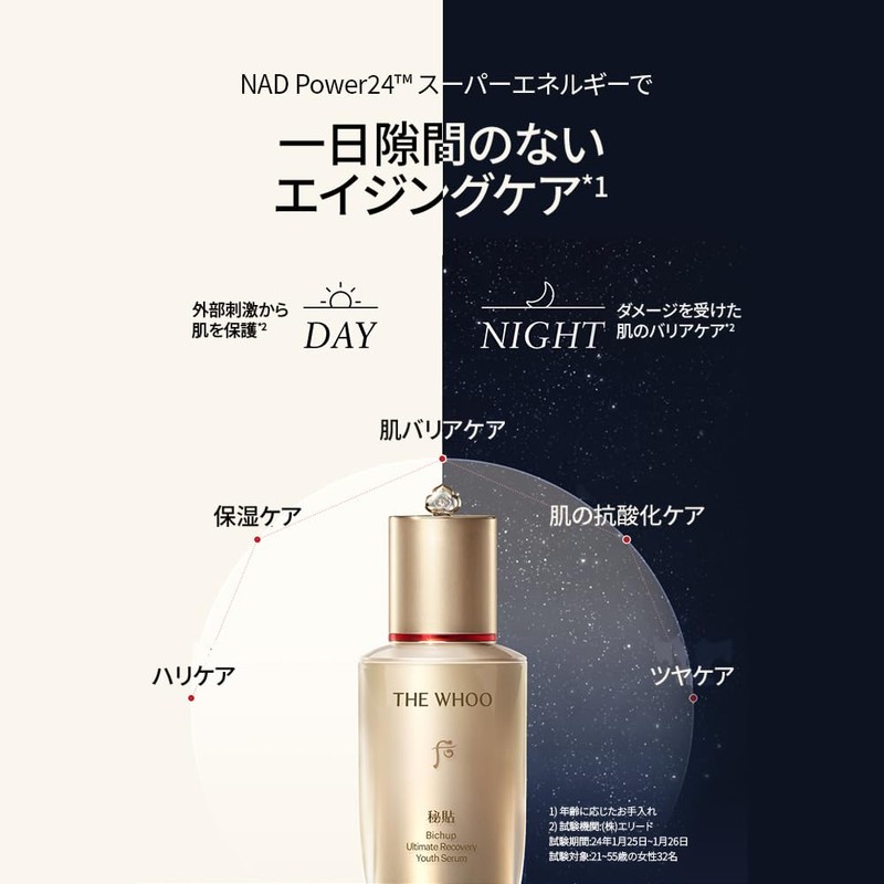 THE WHOO Bichop Discovery Set, Ampoule, Toner, Emulsion, Cleansing Foam,