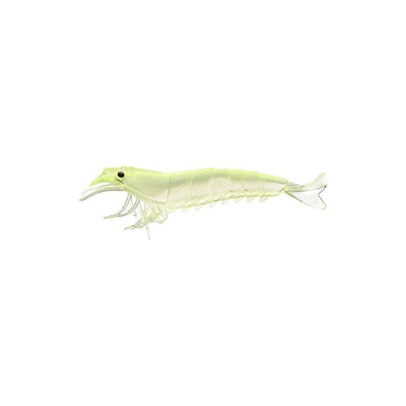 Nakajima 6219 Rear Worm Shrimp Lure, 4.1 inches (105 mm),