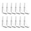 FEPITO 12 Pack Tablecloth Clips Stainless Steel Table Cloth Cover