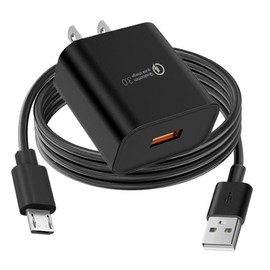 Charger Charging Cable Charging Cable 6.6FT Compatible with for Arlo Pro/Pro2, Arlo Q,Arlo GO Indoor Camera, Wyze Cam Pan v3 v2,Netvue,Blink,Cloud,Yi Home Camera,Oculus go,Kasa Cam Replacement Adapter