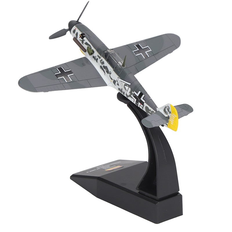 1:72 Scale BF109 Fighter Planes Model High Stimulation Alloy Airplane
