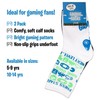 Kids Novelty Gaming Socks 2 Pack - "Do Not Disturb,