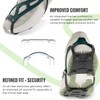 Kahtoola NANOspikes Footwear Traction for ICY Winter Road Running &