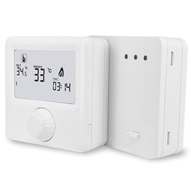 C-LOGIC Thermostat Digital Heater Radio Frequency Temperature Control Easy Installation and Flexible Programming