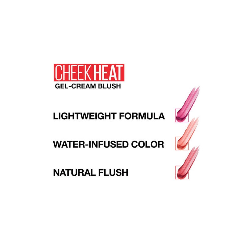 Maybelline Cheek Heat Blush 10 Pink Scorch