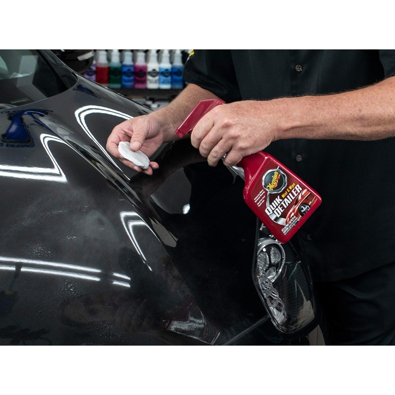 Meguiar's Quik Detailer, Mist & Wipe Car Detailing Spray, Clear