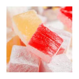 Lokum Mix 500 g I Turkish Delight with Different Flavours 500 g I Aromas (Rose, Lemon, Mint)