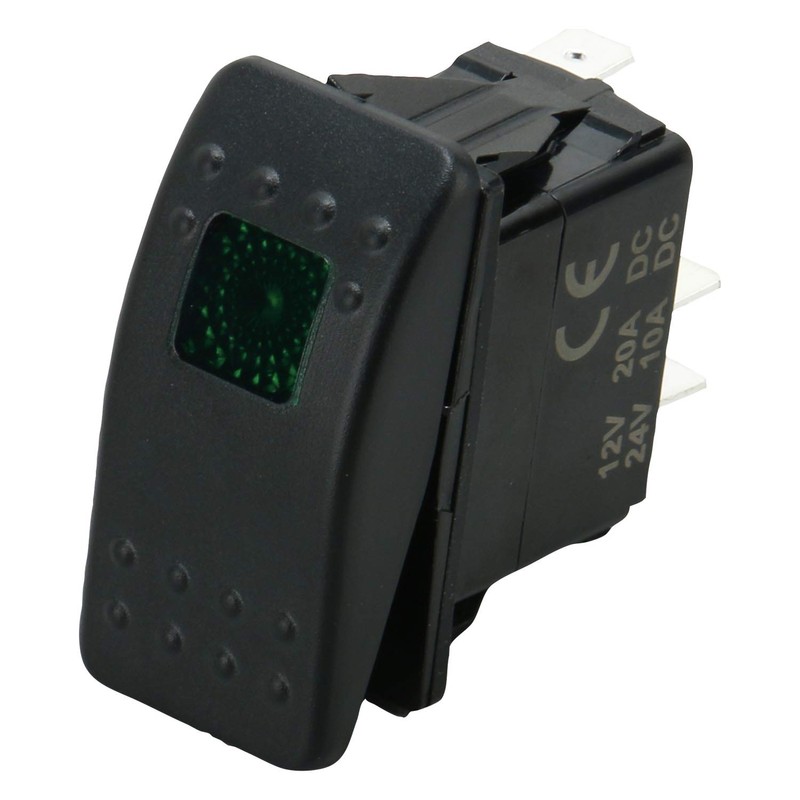 Amarine Made 12v 20 Amp Waterproof LED On/Off Boat Marine