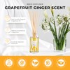 Natural Reed Diffuser Set by DANI Naturals - Fresh Grapefruit