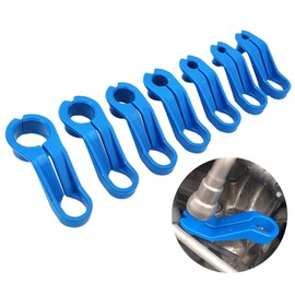 QCZJ 7 pcs Fuel Line Disconnect Removal Tool Set,Vehicles AC Line Disconnect Air conditioning pipe Tool Fuel Line Removal Tool Replacement Fuel Line Angled Disconnect Tool