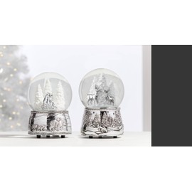 Reed & Barton 867074 North Pole Bound Musical Snow Globe, Christmas & Holiday Decor