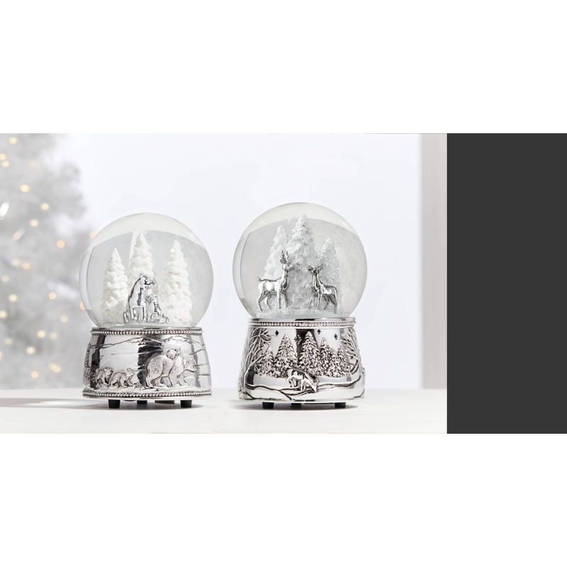 Reed & Barton 867074 North Pole Bound Musical Snow Globe,