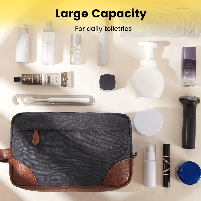 Vorspack Large Travel Toiletry Bag - Hanging Toiletry Bag for
