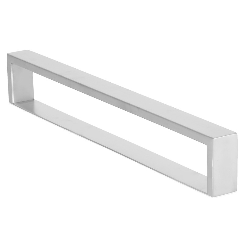 304 Stainless Steel Towel Bar 40cm Washcloth Self Adhesive Rectangular