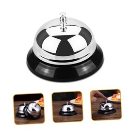 Operitacx Service Bell Dinner Desk Bell Set of 3 for Restaurant Hotel Bar School Easy to Use