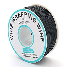 Insulation Test Tinned Copper Solid Cable, P/N B-30-1000 Electronic 250 m 30AWG Test Cable for Laptop Motherboard Electronic Test, 11 Colours