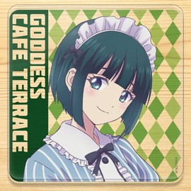 TV Anime Goddess Cafe Terrace Acrylic Coaster D [Ono Shirakiku]