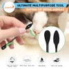 XL Black Thick Cotton Swabs Pointed Precision - 750 Count