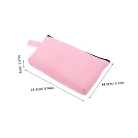 Baluue 6pcs Multi Purpose Zipper Pouches for Travel Toiletry and Craft Storage Durable Canvas Personalizable Design for Artists and Professionals