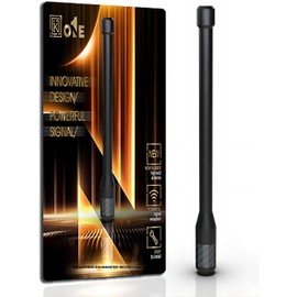 KEYO1E New Carbon Fiber Antenna Compatible with 2015-2025 Motorcycle/Challenger/Roadmaster / 7.9 Inches Flexible Sturdy Rubber Antenna Replacement/Internal Copper for Enhanced Reception