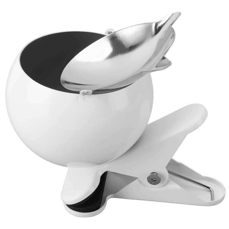 Windproof Clip Ash Tray Innovative Stylish Polished Decorative Cigar Ashtray