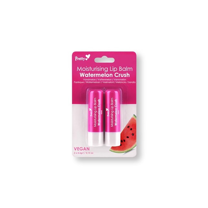 Pretty Moisturising Lip Balm – Watermelon Crush