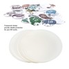 Button Maker Film, Premium PVC, 200 Sheets, Multi-Purpose Button Film