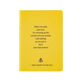 ほぼ日 Hobonichi Techo Accessories Fireside Chat Notebook - Blank (B7 Size)