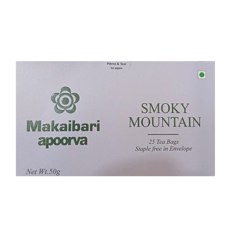 Makaibari Smoky Mountain Roasted Darjeeling Tea 25 Teabags (50 g)