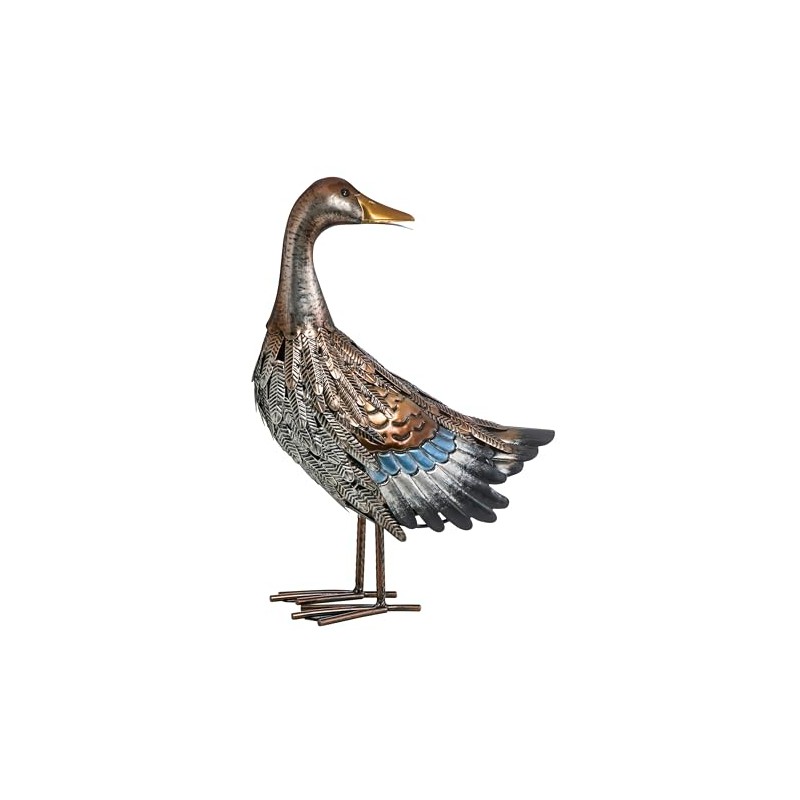 Dehner Decorative Figurine Duck Garden Decoration Frost Resistant Decorative Item