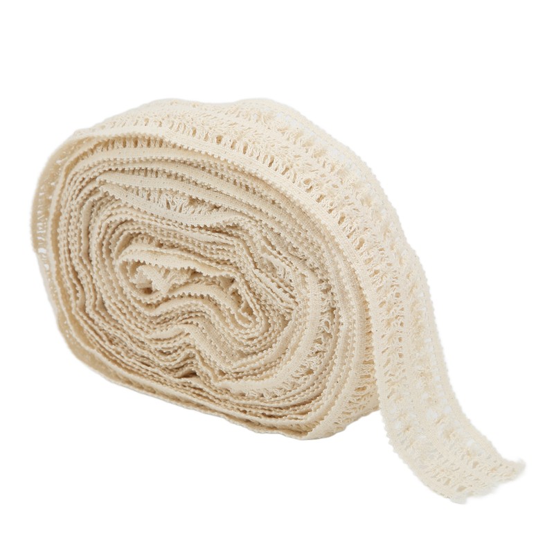Lace Ribbon Clear Pattern Soft Touch Durable Lace Sewing Trims