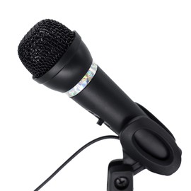 kenable 1.3M PC Laptop Desktop Condenser Microphone for Skype/Zoom/Team Meeting 3.5mm