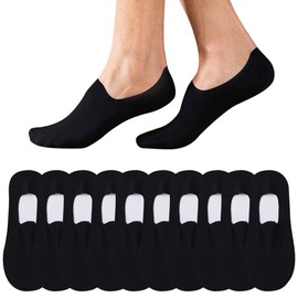 TSGarden Women's Socks, Ankle Socks, Socks for Pumps, Foot Cover, Back Strap, Socks that Won't Slip Off, Seamless, Cool Material, No Stuffy, Deodorizing, Breathable, Sweat Absorbent, Quick Drying,