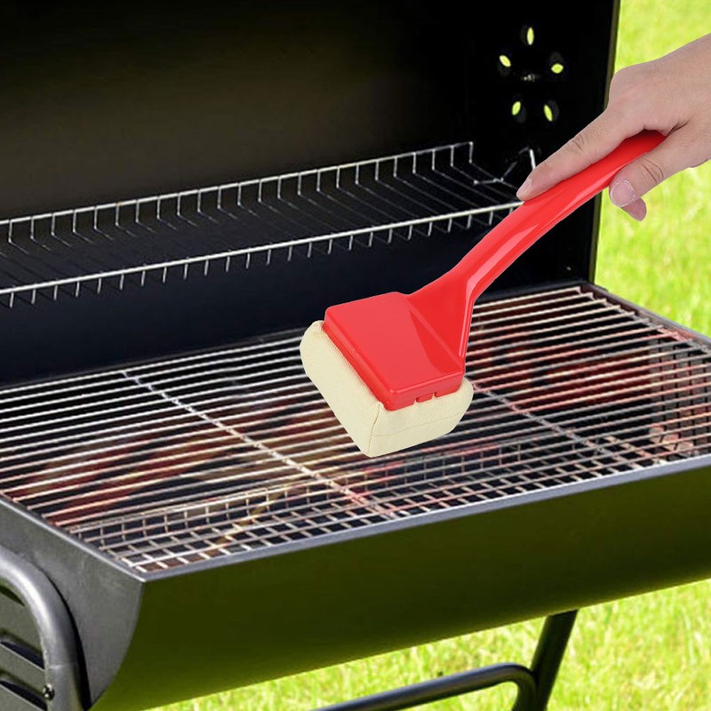 Outdoor Nylon Grill Brush for BBQ Grill Barbecue Baking Kitchen