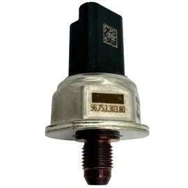 Amrxuts 9675330380 Fuel Rail Pressure Sensor Compatible with Peu-geot 208 308 SW CC 1.2 1.6 THP 2008 3008 1.2 RCZ 1.6 fit for Citr-oen DS3 DS4 1.6 for Mi-ni R55 R56 R57 R58 R59 John Cooper Works