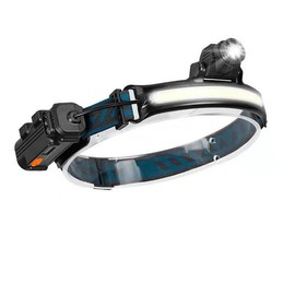 Hokolite 1300 Lumens 230° Wide Beam LED Headlamp Rechargeable Flashlights With Motion Sensor - Specification: 1 Pack