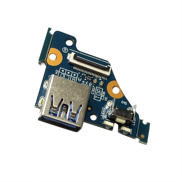 Suyitai Replacement for USB Port Power Button Board Replacement for