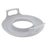 Microwave Cool Plate Spill Proof Microwave Bowl Carrying Tray with