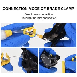 Brake Bleed Kit, Bicycle Bleeder Hydraulic Disc Brake Bleed Kit Tool for Shimano, for MAGURA, for TEKTRO, for SRAM Series Bike Brake Repair Tools